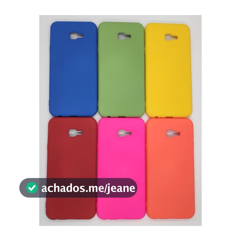 Capa CSGJ4P de Silicone Lisa para Samsung Galaxy J4 Plus – Diversas Cores