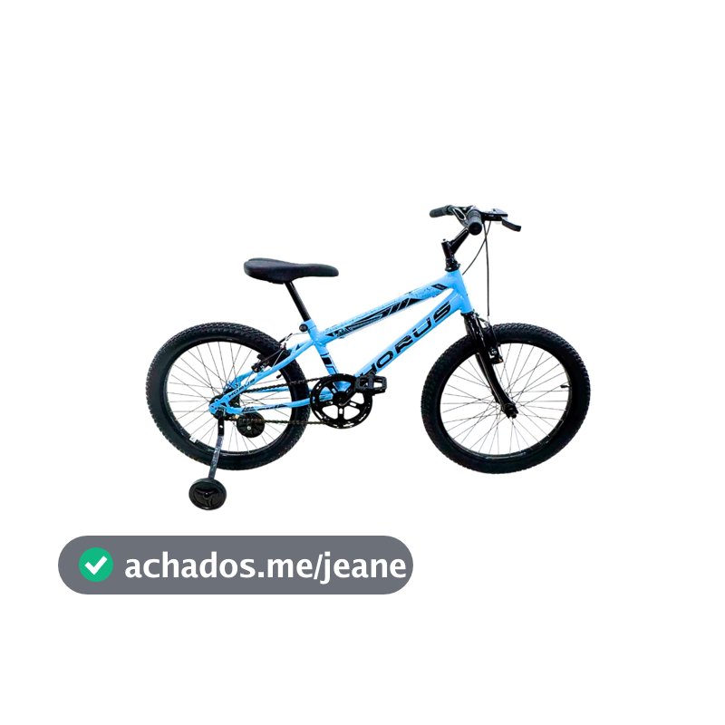 Bicicleta Infantil Aro 20 Masculina Force + Rodinha Lateral