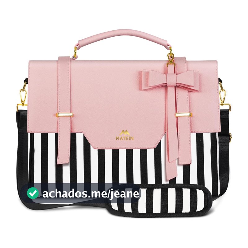 Bolsa Feminina para Notebook 15.6 Polegadas Pasta para Computador com RFID Ombro Trabalho Escola Viagem
