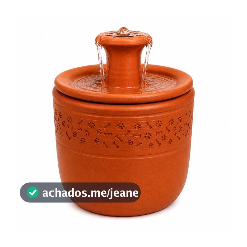 Bebedouro Fonte De Água Para Gatos, Cachorros e Pets em geral, Bivolt Premium