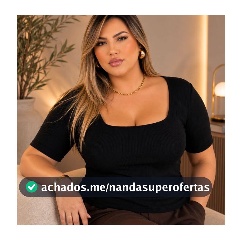 Blusa feminina plus size Decote Quadrado Manga curta básica 44 ao 54 Verão curve curvy elasticidade