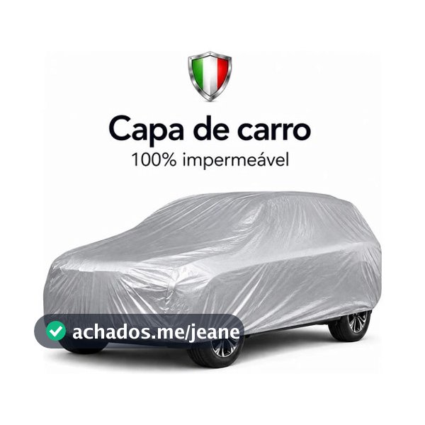 CAPA DE CARRO IMPERMEÁVEL, PROTECÃO TOTAL CONTRA SOL E CHUVA