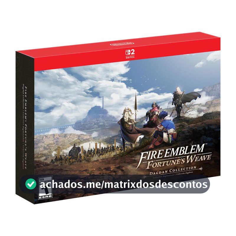Fire Emblem Fortunes Weave Dagdan Collection Switch 2 Midia Fisica