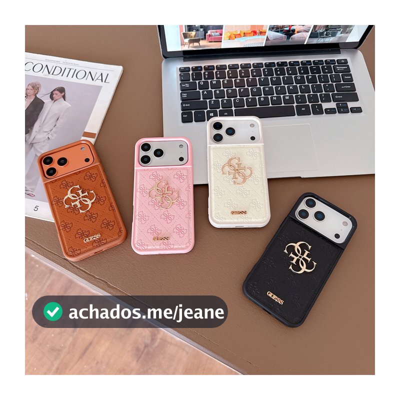 Capa De Luxo Para iPhone 18 17 17Pro 17promax 16 15 Pro Max 14 13 Telefone De Couro