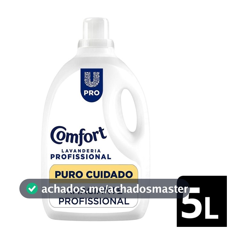 Amaciante Comfort Lavanderia Profissional Puro Cuidado 5L
