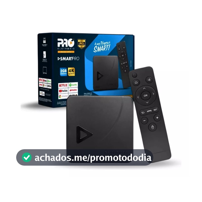 Smart Box Tv Proeletronic 3 Geração