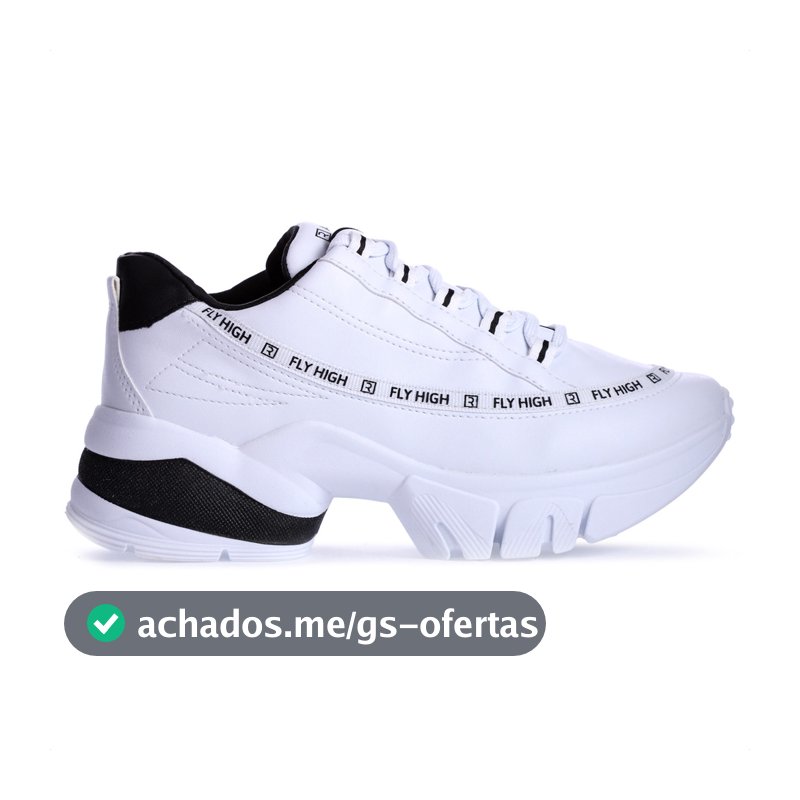 Tênis Ramarim Fly High Bicolor - Feminino Casual confortável para Lazer e Trabalho Modinha