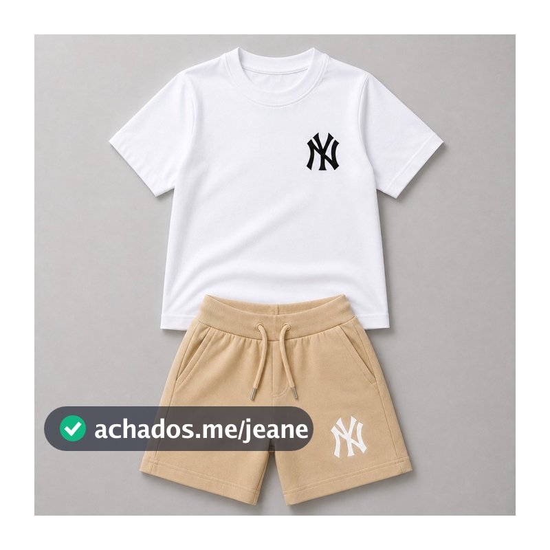 Conjunto Masculino Estiloso Modinha Kit Camisa Bermuda Masculino Kit Conjunto Masculino infantil