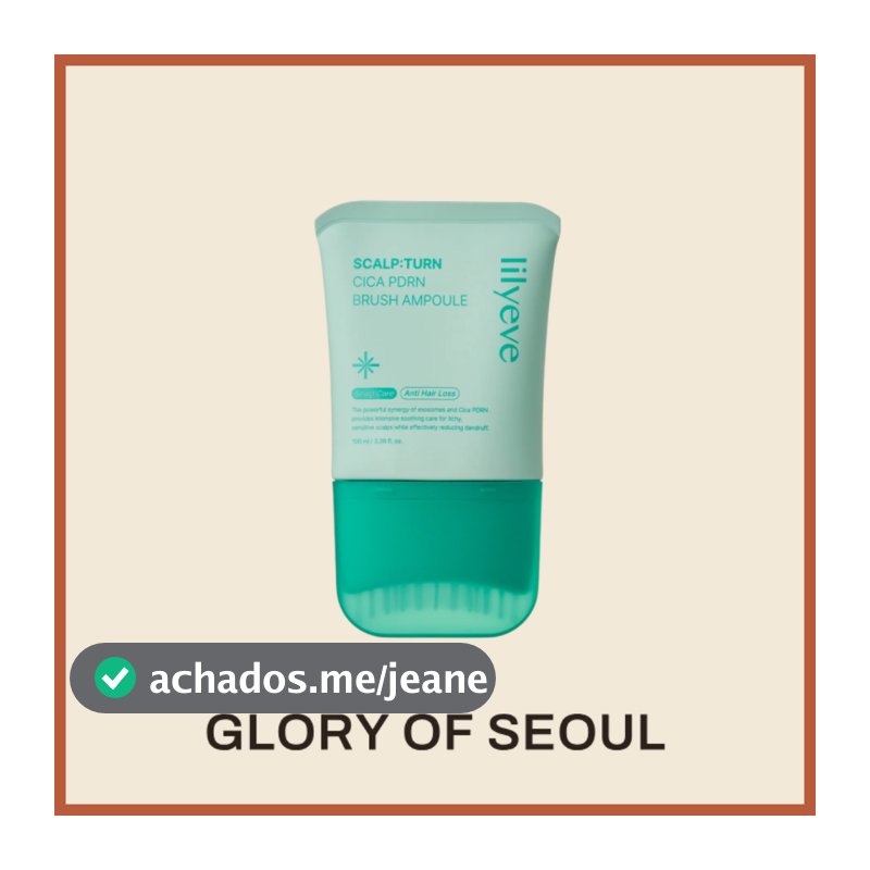 LILYEVE Scalp:Turn Cica PDRN Brush Ampoule 30ml, 100ml