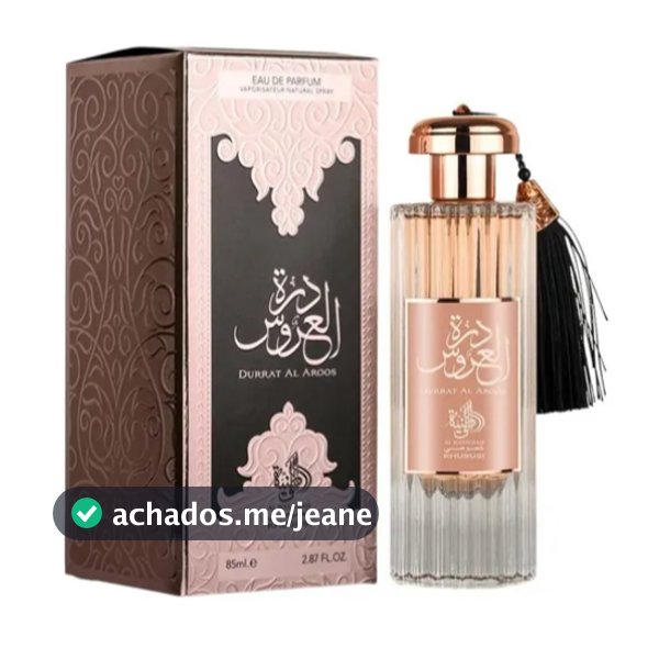 Perfume Árabe Feminino Durrat Al Aroos Al Wataniah Original 85ml