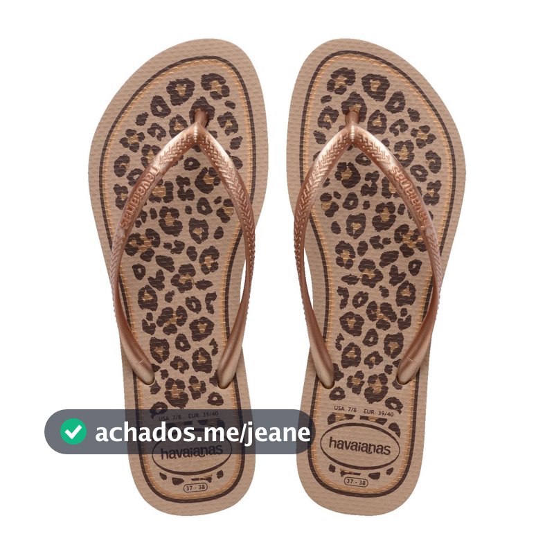 Chinelo Havaianas Slim Animals