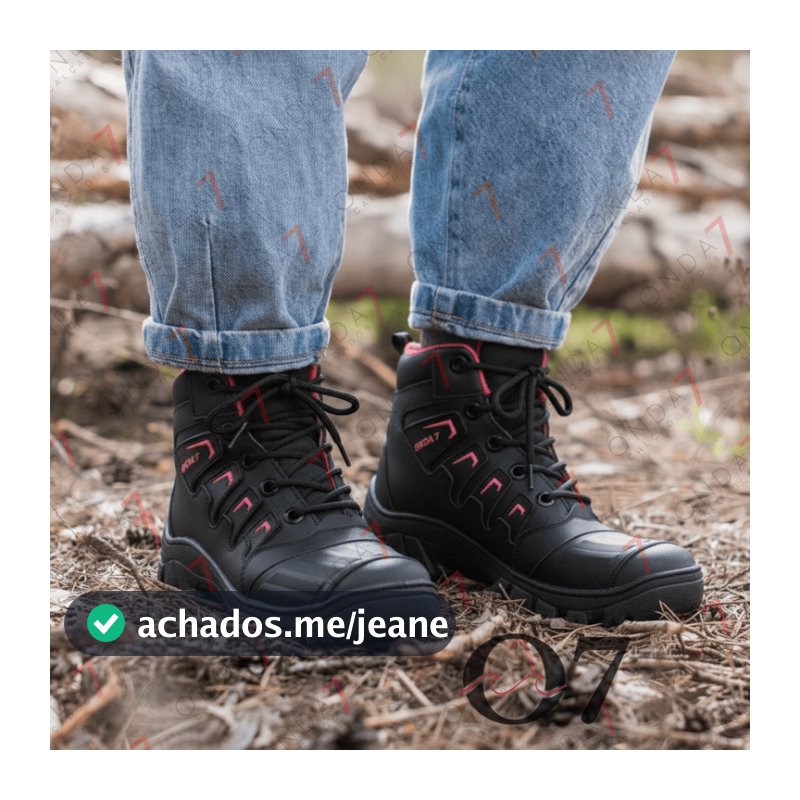 Coturno Feminino Motociclista Militar Tático Cano Médio Bota Antiderrapante Confortável