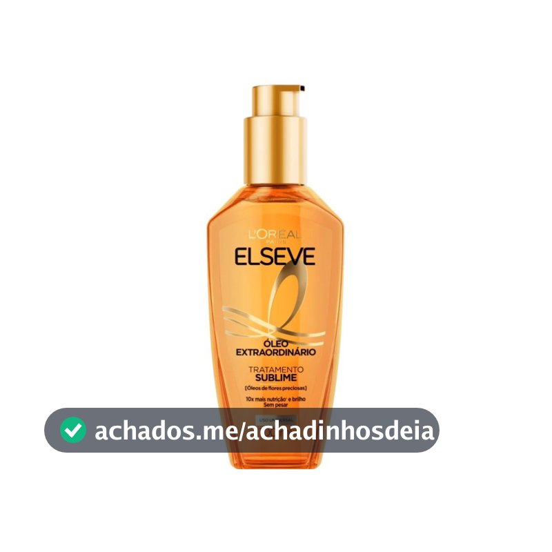 Óleo Capilar Elseve Extraordinário L'Oréal Paris 100ml