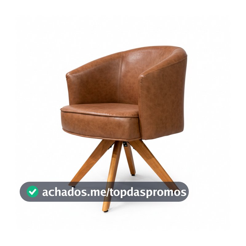 Poltrona Premium Julia toda em Couro