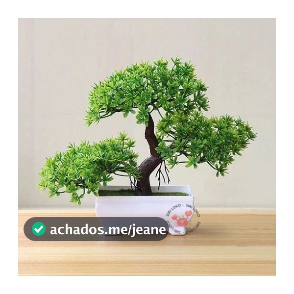Bonsai Artificial Plástico Realista Natural Pinho Bonsai para Decorações