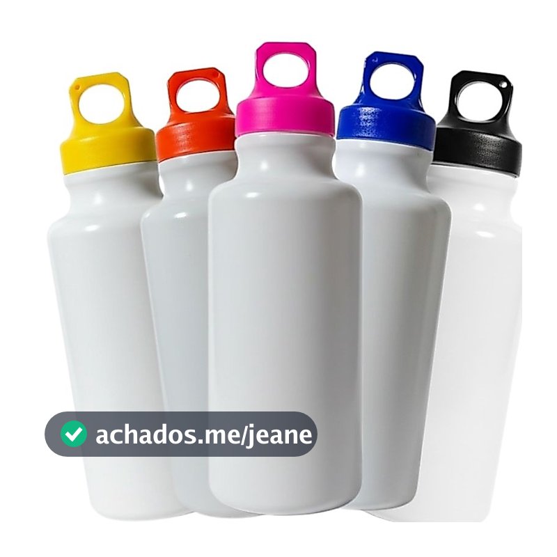 kits 30 Garrafinha MOSQUETÃO de 500ml  ideal para personalização