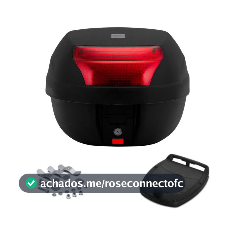 Bau Para Moto Bauleto 28 Litros Pro Tork