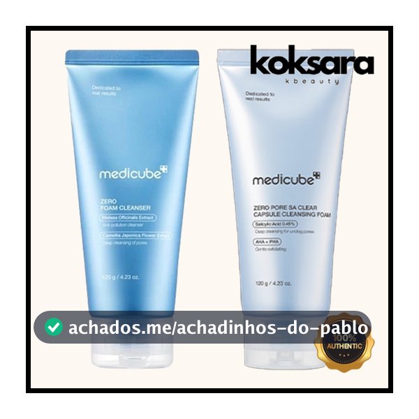 medicube zero foam cleanser 120g 2types