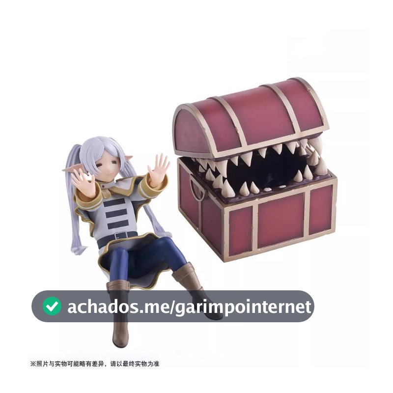 Frieren : Além Da Jornada Frierenren Caixa De Tesouro Monstro Anime Figura Brinquedos Estatueta De Ação Coleção Boneca P