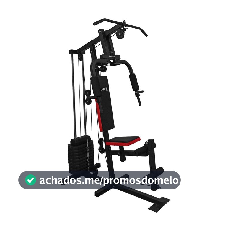 Estação de Musculação com 45kg de Peso - TEDM45K
