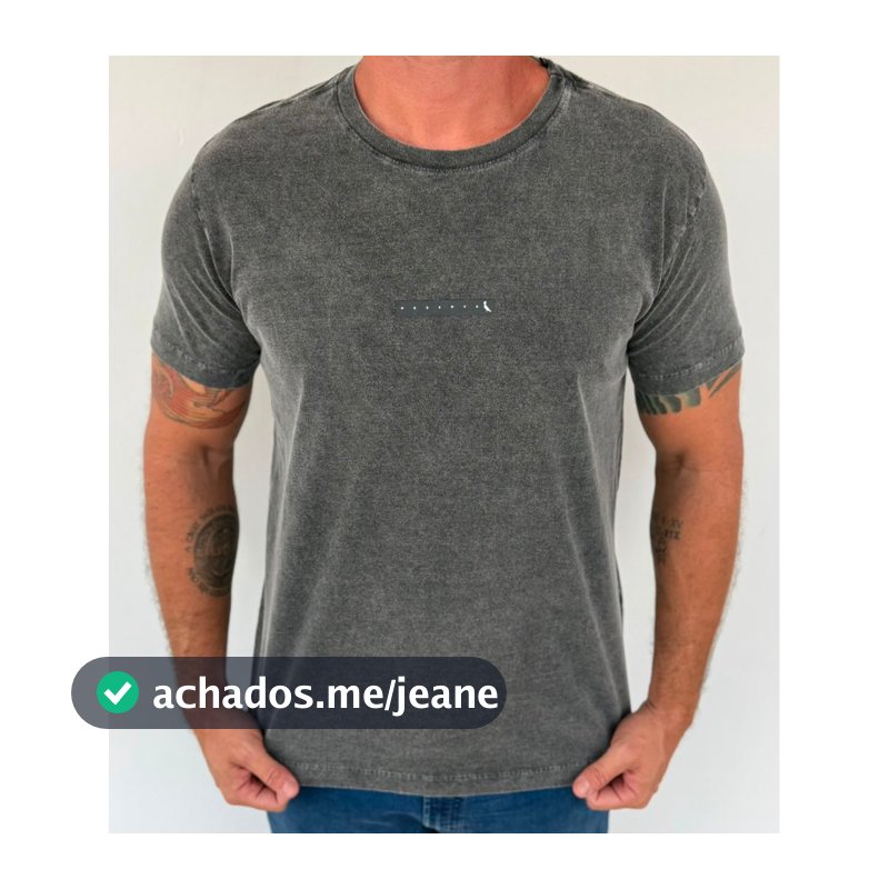 T-Shirt Camisa Malha 100% algodão de alta durabilidade