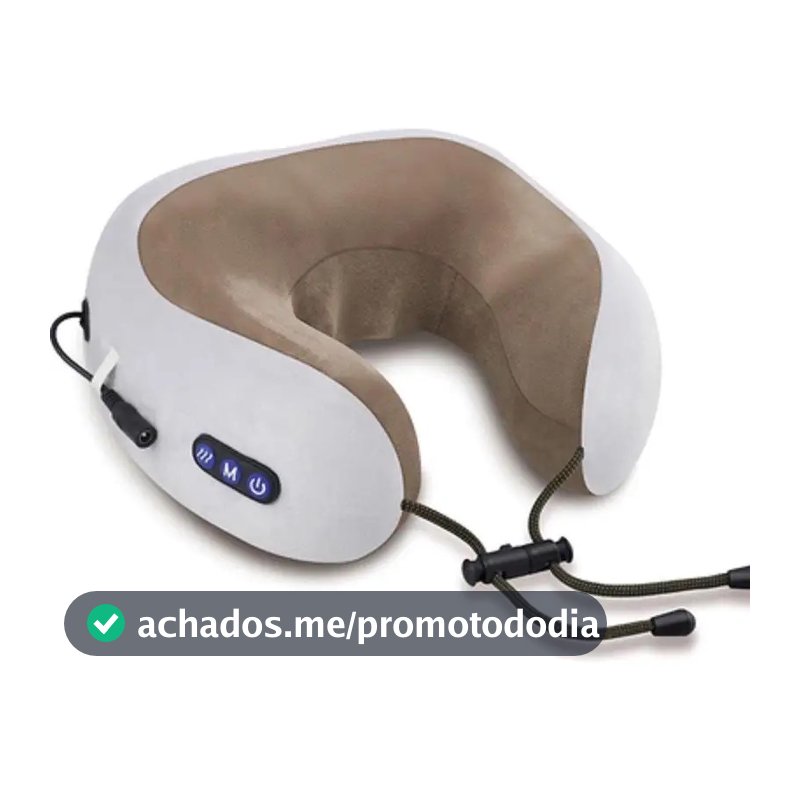 Massageadora De Pescoço E Lombar Travesseiro Massageador 110V/220V