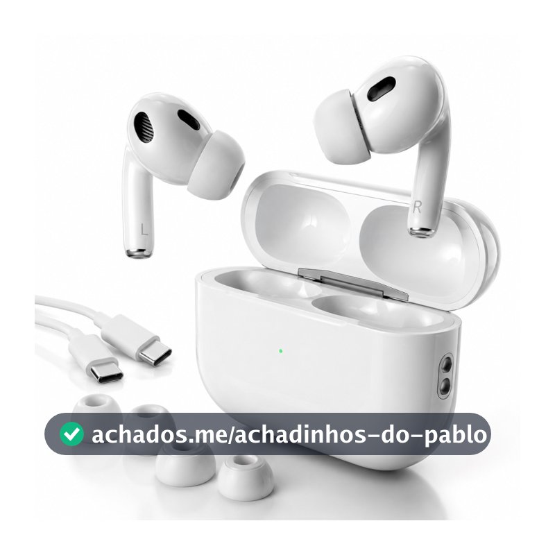 Fone Ouvido Bluetooth Compatível AirPods Pro 3 6a Geração