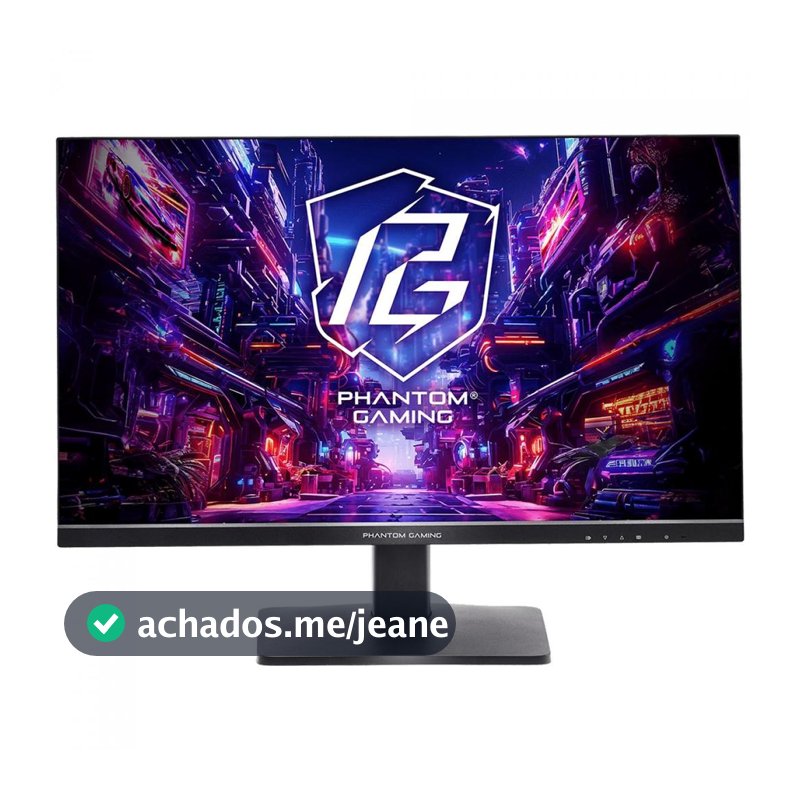 Monitor Gamer ASRock Phantom Gaming PG27QFT1B, 27 Pol, QHD, IPS, 1ms, 180hz, 99% sRGB, FreeSync