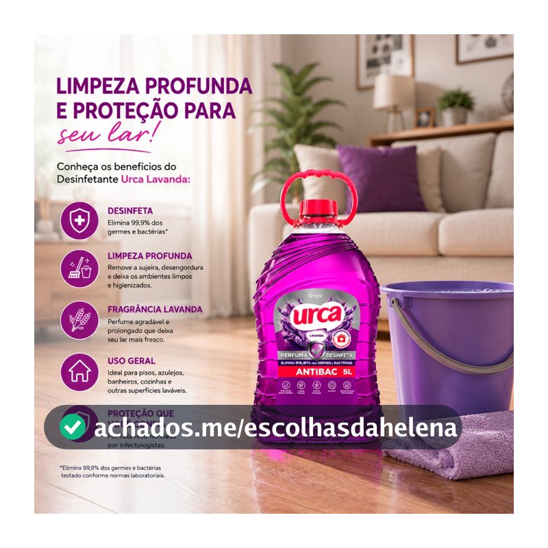Desinfetante Urca Lavanda - 5l