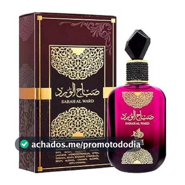 Perfume Arabe Sabah Al Ward Al Wataniah 100ml Edp Feminino