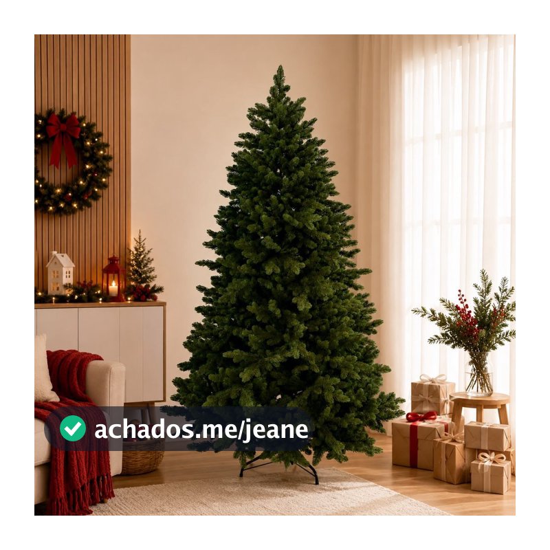 Árvore de natal Royale Premium 1.8M 650/850galhos enfeites de natal decoração de natal