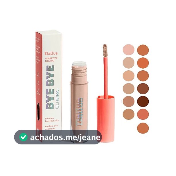 Dailus Corretivo Líquido Bye Bye Olheira 4,5ml