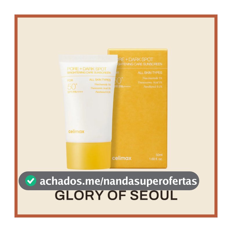 Celimax Pore+Dark Spot Brightening Care Sunscreen 50ml