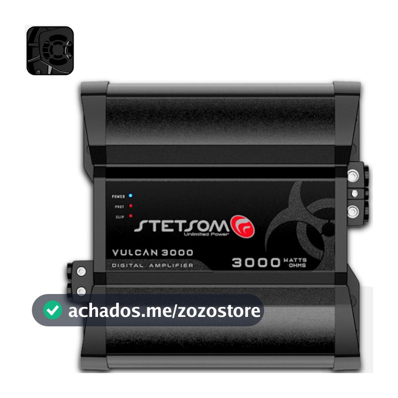 Modulo Amplificador 3000 Vulcan 3000wrms Stetsom