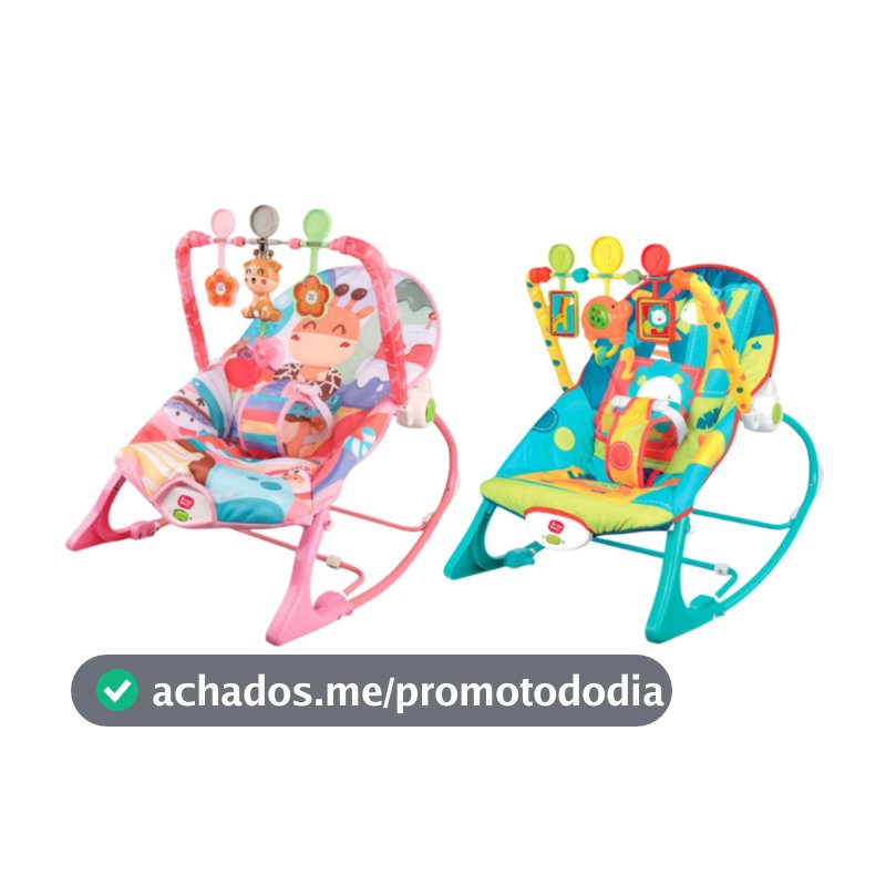 Cadeira de Descanso e Balanço Vibratória e Musical para Bebê Baby da Zippy Toys