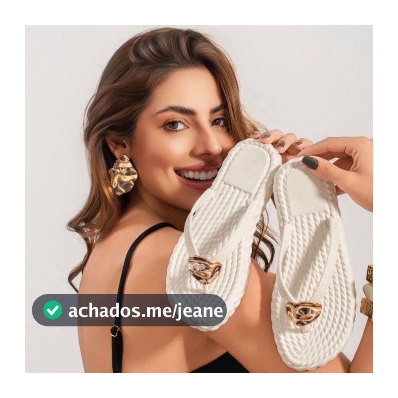 Chinelo Feminino Marrocos Verão Praia Macio Confortavel Lançamento
