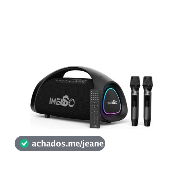 Caixa De Som Imenso X73 200w Rms 30000mah Rgb Ipx6 C/ 2 Mic Cor Preto Caixa De Som Imenso X73 200w Rms 30000mah Ipx6