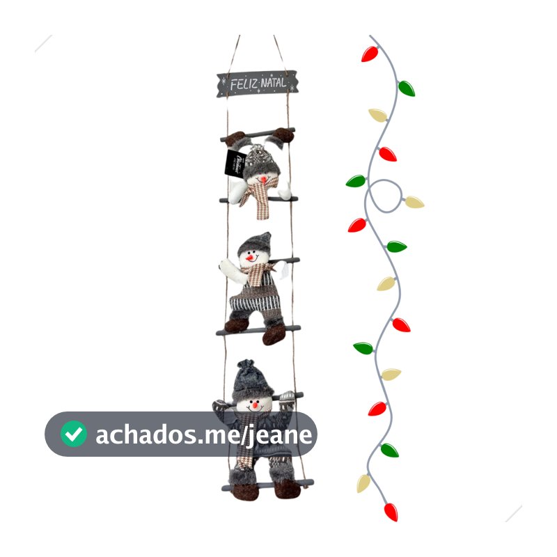 Enfeite Natal Guirlanda Papai Noel Boneco De Neve Porta