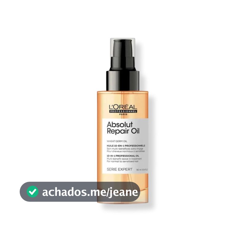 L'Oréal Professionnel Serie Expert Absolut Repair Gold Quinoa 10in1 - Óleo Reparador 90 ml