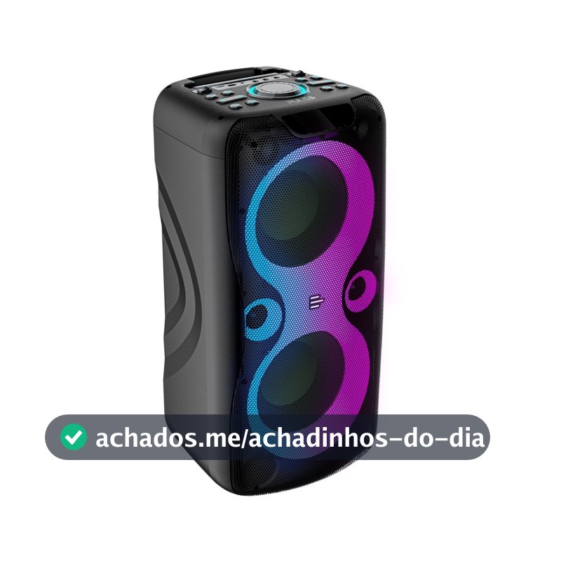 Caixa de Som Pulsebox 2 1100W Bluetooth Bivolt Pulse - SP510