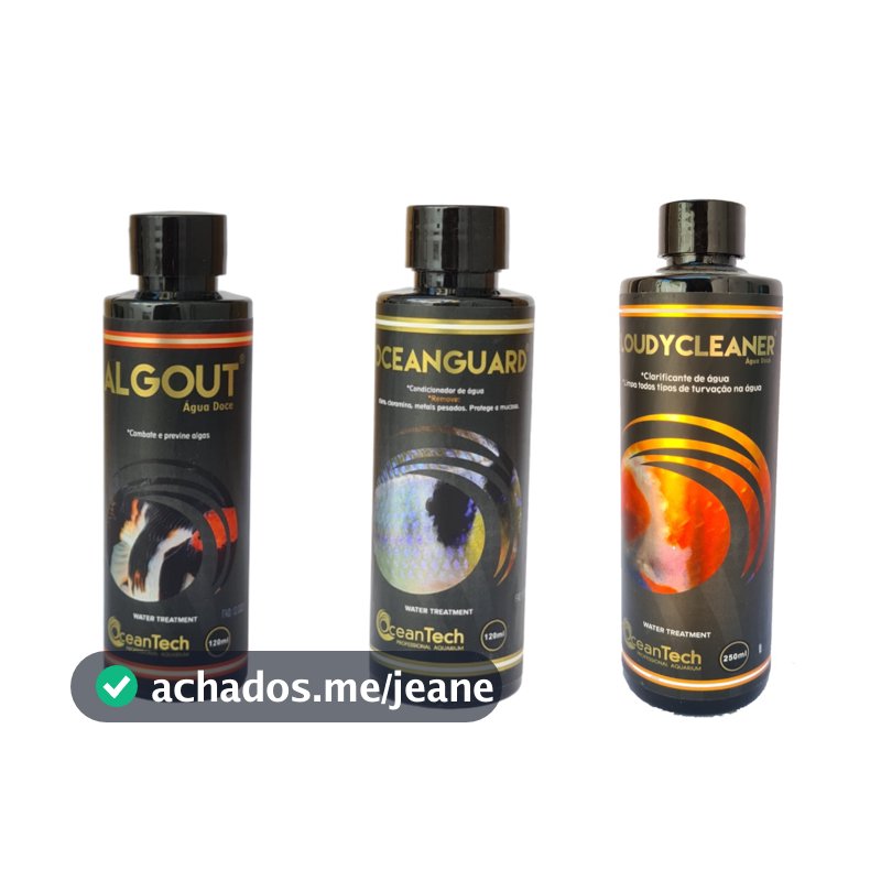 Kit Ocean Guard 120ml + Cloud Clean 120ml + Algout 120ml