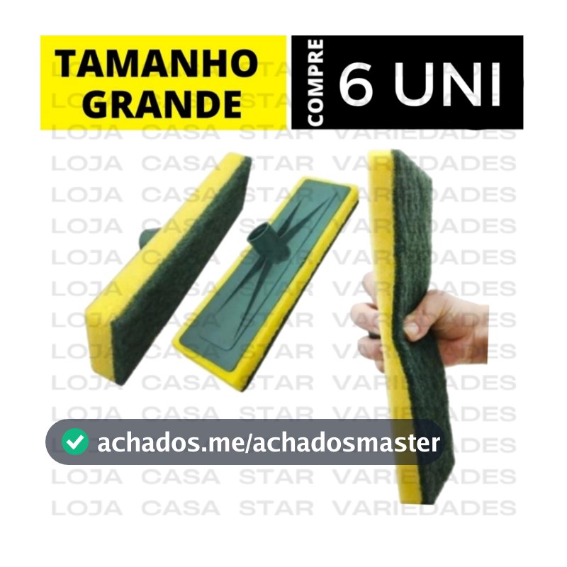 kit lava azulejo esfregão rodo abrasivo esponja piso esfregao  limpeza pesada rodo esfregões limpa chão