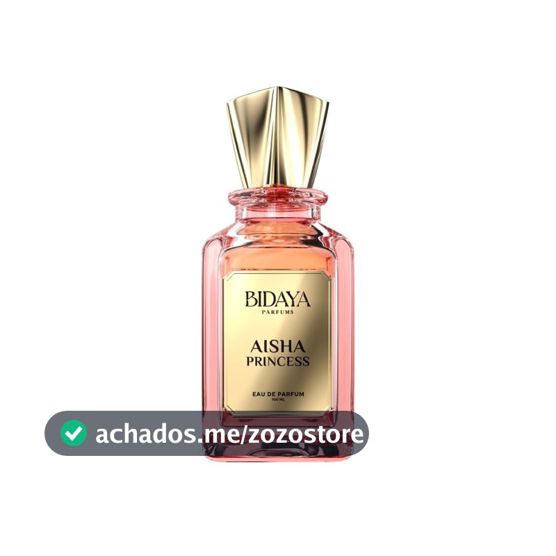 Perfume Arabe Feminino Bidaya Aisha Princess Eau de Parfum EDP 100ml Original Importado Árabe