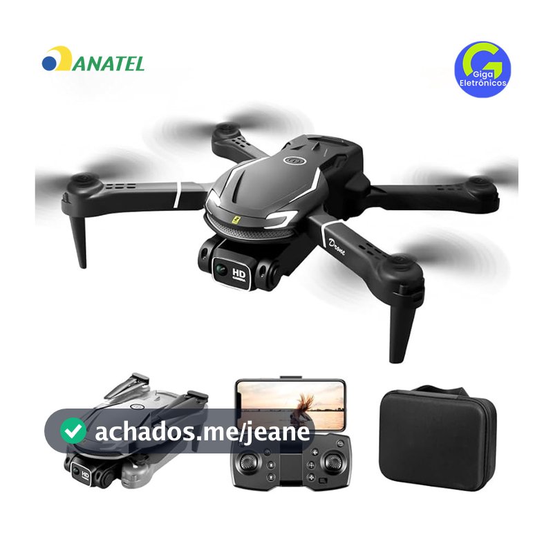 Novo Drone Aéreo V88 8K HD Dupla Lente Quadcopter Profissional com Evitar Obstáculos