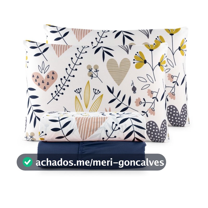 Jogo de Lençol Casal Padrão 04 Peças 200 Fios Cama Box Estampado Toque Aveludado Macio