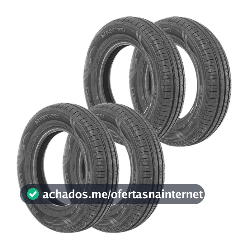 Jogo 4 Pneus 175/75 R14 Blazer HP Compasal 86T Aro 14 Novos