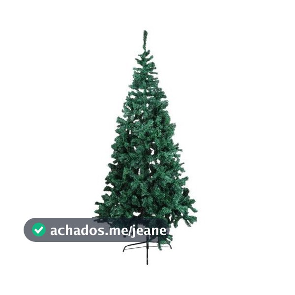 Árvore Natalina Verde Pinheiro 240cm 1400 Galhos Decoração Natal