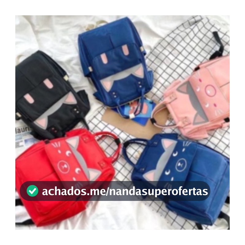 Mochila Bolsa Maternidade Living Original Moderna Reforçada JorgeStore