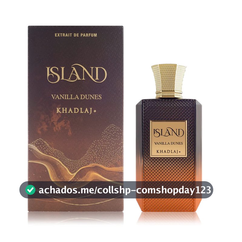 Perfume árabe Khadlaj - Island Vanilla Dunes 100 ml - INSPIRADO NO ALTHAIR