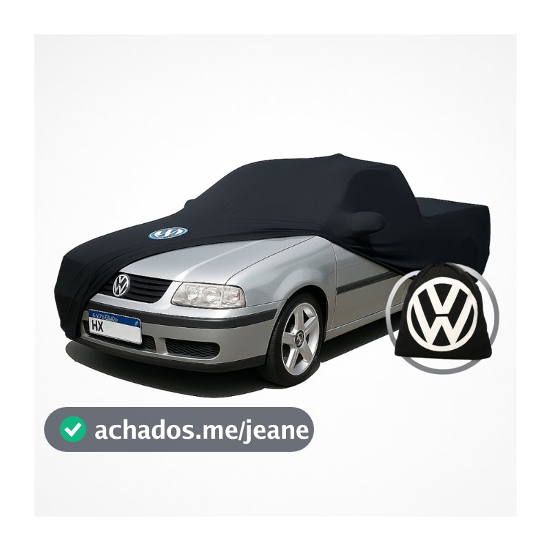 Capa Para Saveiro G3 G4 Tecido Cor Preta Lycra Capas Lp Full